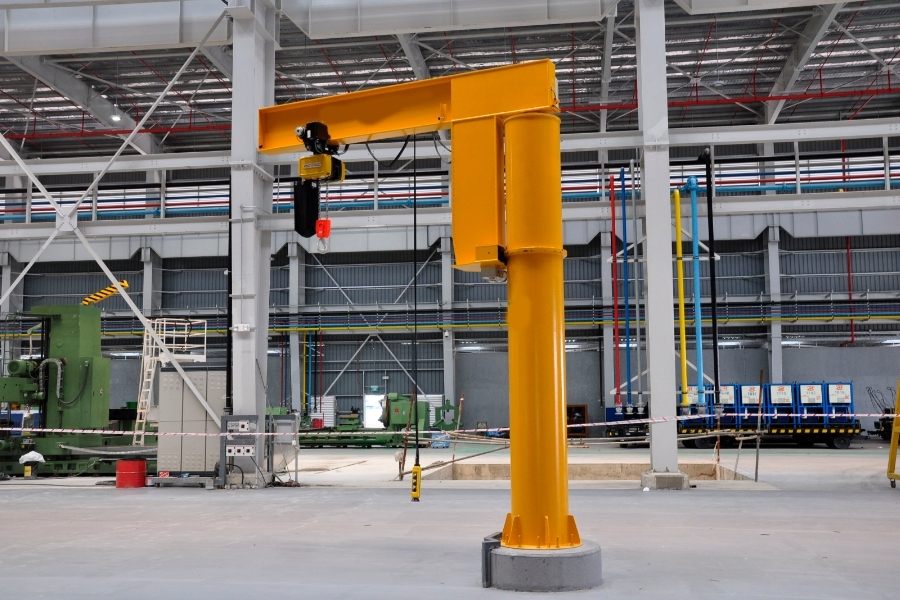 Safety First: Implementing Jib Cranes in Mumbai's Construction Sites